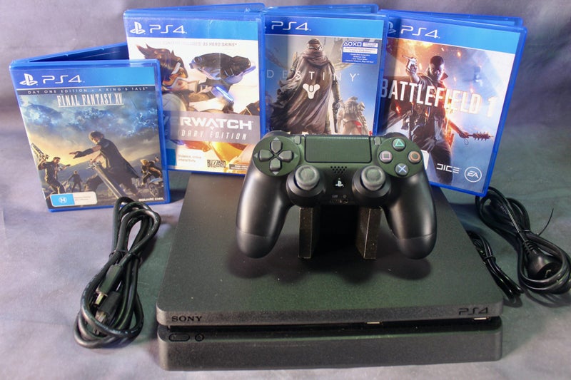 SONY PLAYSTATION 4 BUNDLE 4 PS4 GAMES "AFTERPAY" 500GB AS NEW “BARGAIN" $299 Carousel 1