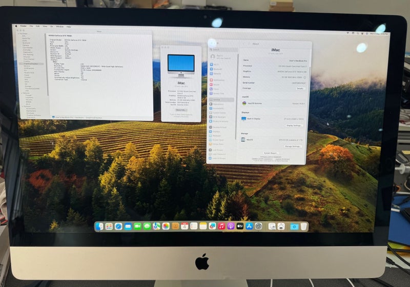 iMac 27" Late 2013 i7 32GB 1TB SSD GTX780M 4GB MacOS 14 by OpenCore 3month Warr Carousel 3