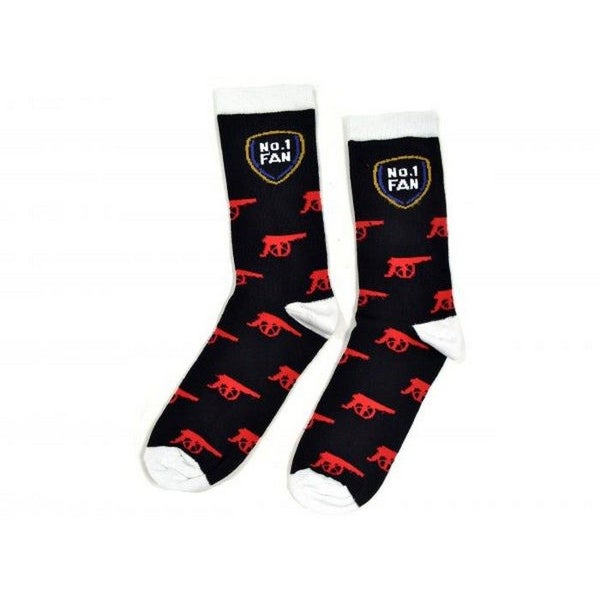 Team Direct Unisex Adult No 1 Fan Cannon Socks Carousel 1