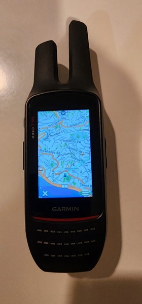 Garmin Rino 750 handheld GPS and radio unit for sale. Carousel 1