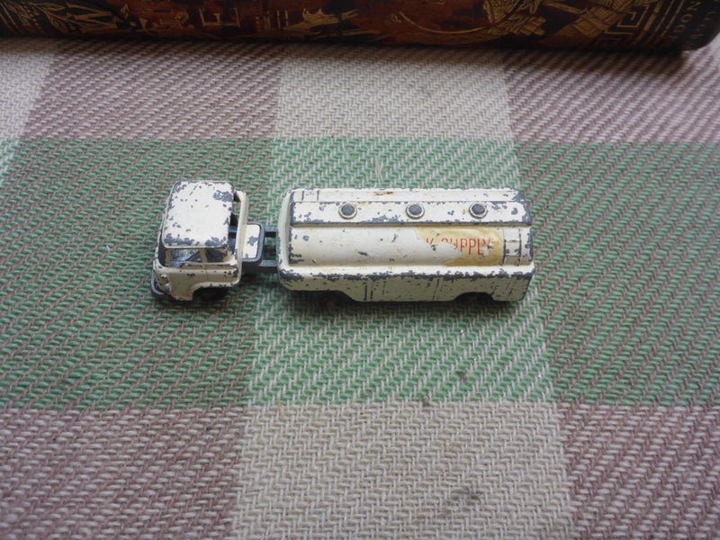 Vintage NZ Fun Ho Diecast Toy Car Midget Bedford Milk Tanker Truck Funho Carousel 2