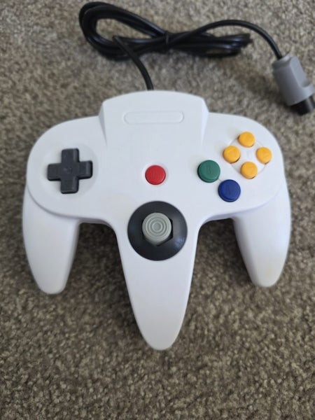 Nintendo 64 Controller White N64 Controller Carousel 1