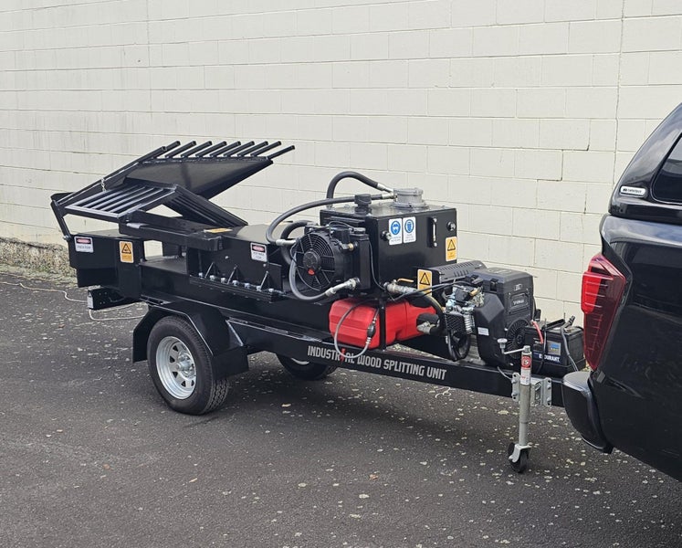 Industrial Wood Splitting Unit Carousel 1