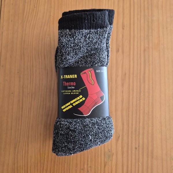 3 Pack of Wool Socks Sz 6- 11 Carousel 1