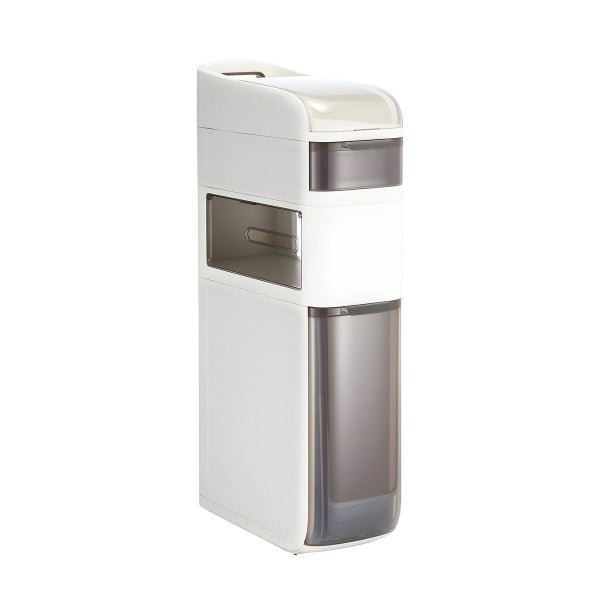 4 Tier Bathroom Cabinet Storage Cart Trolley Cupboard Carousel 10