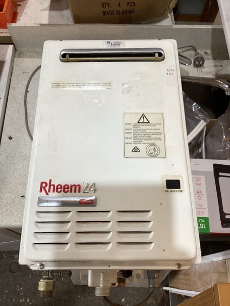 Rheem 24 Continuous Hot Water Unit - #5776. Carousel 1