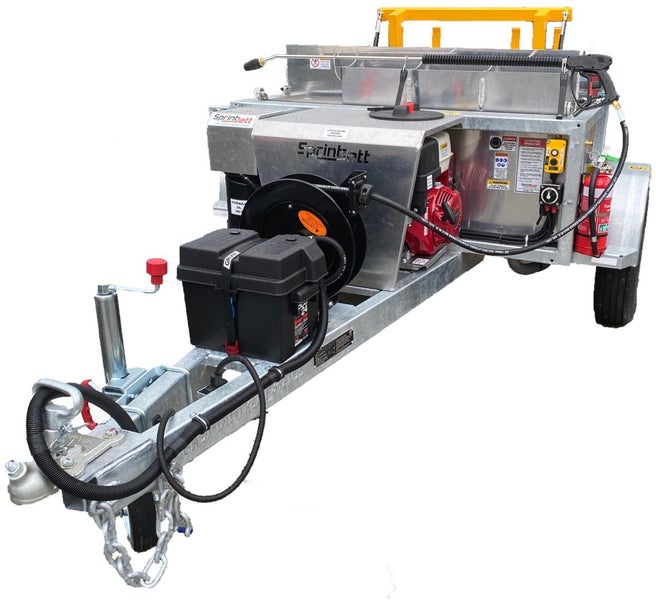 BE Water Blaster Trailer Wheelie Bin Cleaning NEW BUSINESS START Delivery Today Carousel 1