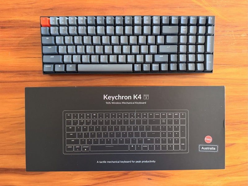 Keychron K4 V2 Mechanical Keyboard – Blue Switches (K4A2) Carousel 1