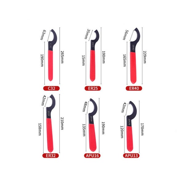 6pcs Coilover Spanner Wrench Set 3673002 Carousel 1