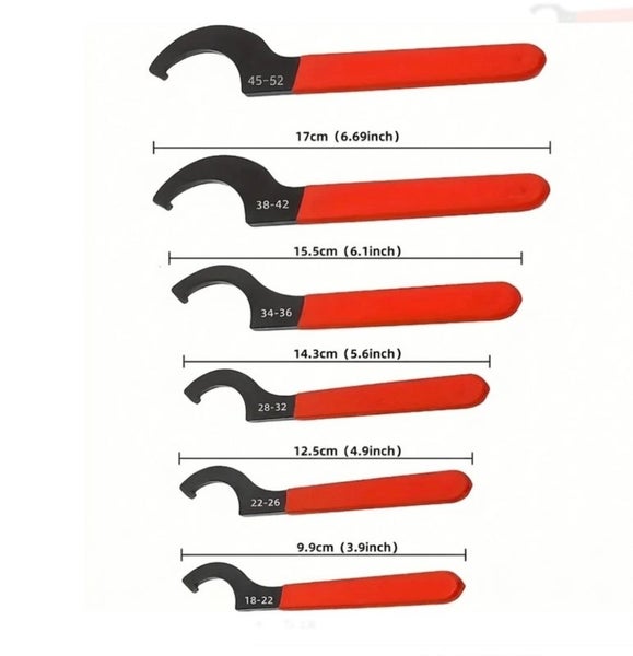 6pcs Coilover Spanner Wrench Set 3673003 Carousel 1