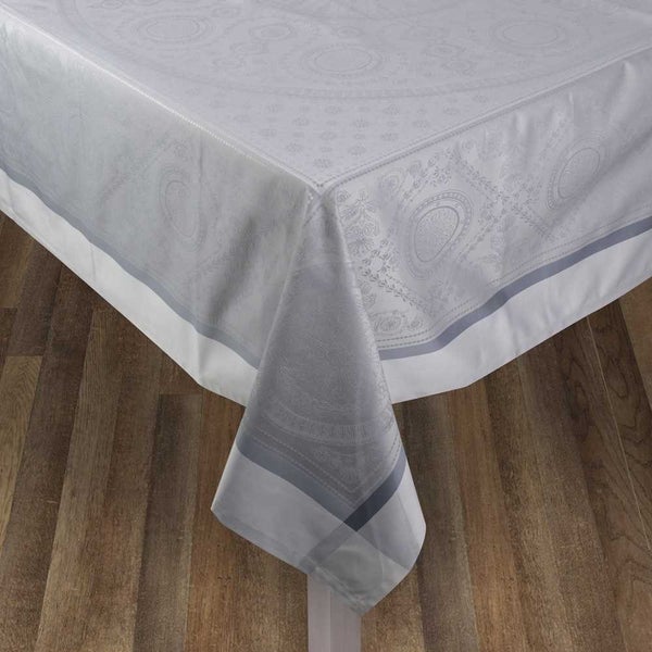 Garnier-Thiebaut Mille Isa / Uni Parchemin Tablecloth 175x350cm Carousel 1