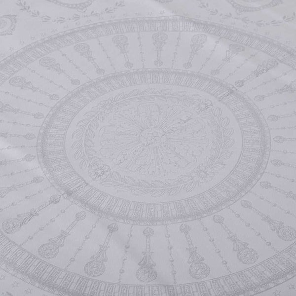 Garnier-Thiebaut Mille Isa / Uni Parchemin Tablecloth 175x350cm Carousel 3