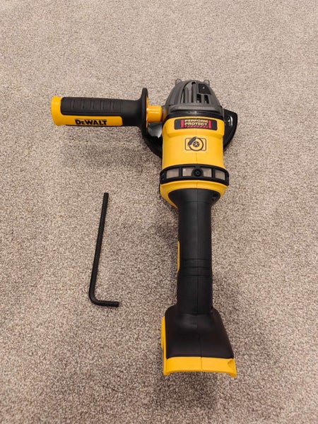 $1 Reserve Dewalt 54V Cordless Angle Grinder DCG418 Skin ONLY with Case Carousel 7