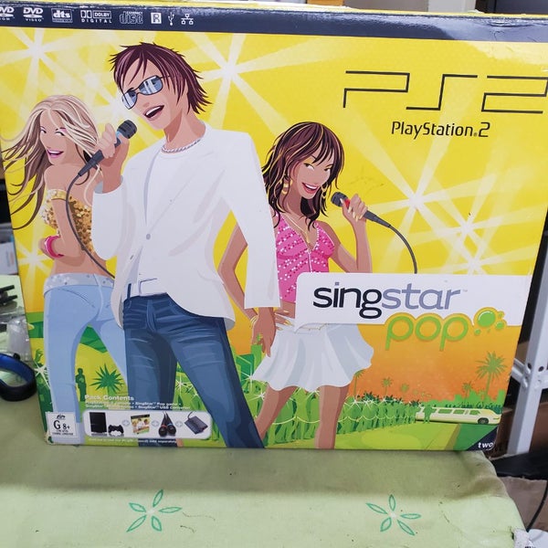 SONY PLAYSTATION 2 SINGSTAR POP BOXED SET Carousel 1