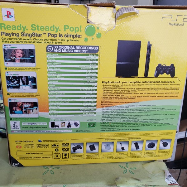 SONY PLAYSTATION 2 SINGSTAR POP BOXED SET Carousel 2