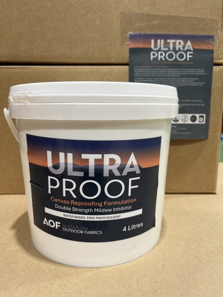 Ultraproof Cotton Canvas Tent Waterproofing 4L, UV & Mildew Protection Solution Carousel 1