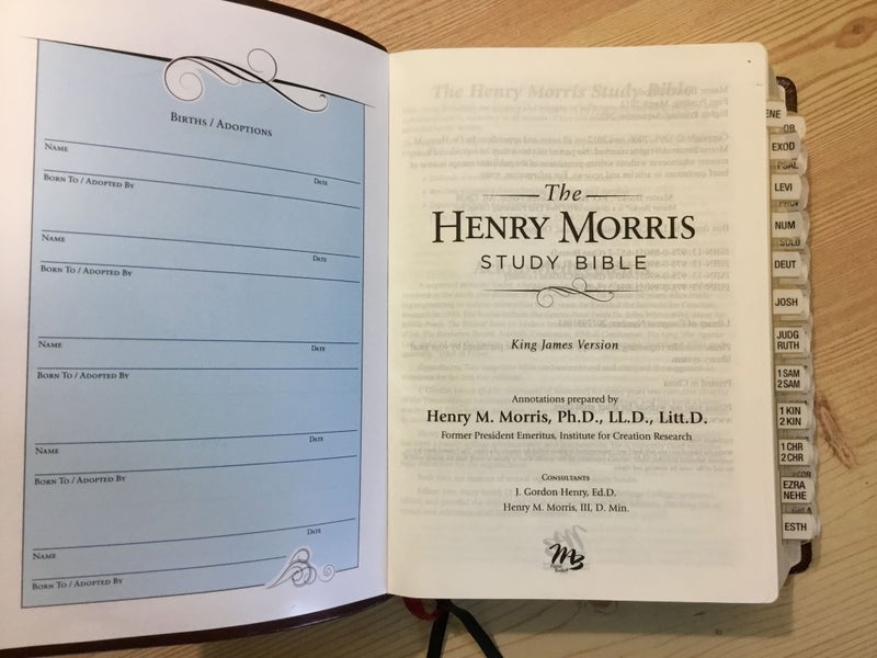 Henry Morris KJV Study Bible (10 point) Carousel 2