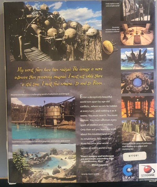 Riven: The Sequel to Myst: Includes Strategy Guide (PC Big Box) Carousel 2