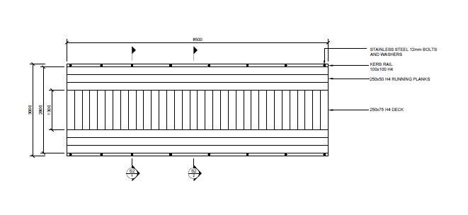 Bridge for suited farm or forestry7.1m long x 3m wide Carousel 6