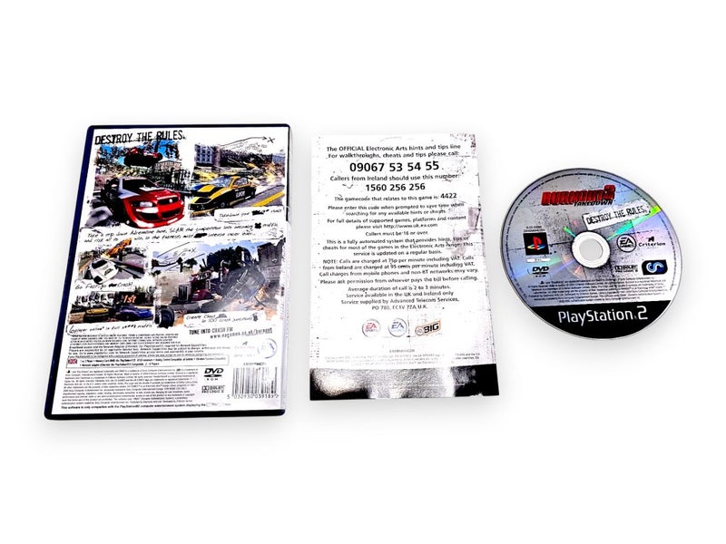 Burnout Dominator (PS2) *COMPLETE* Carousel 2