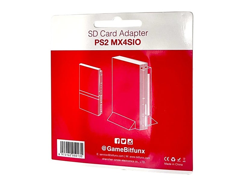 Bitfunx PS2 MX4SIO SD Card Adapter - Clear Violet (NEW SEALED) Carousel 2