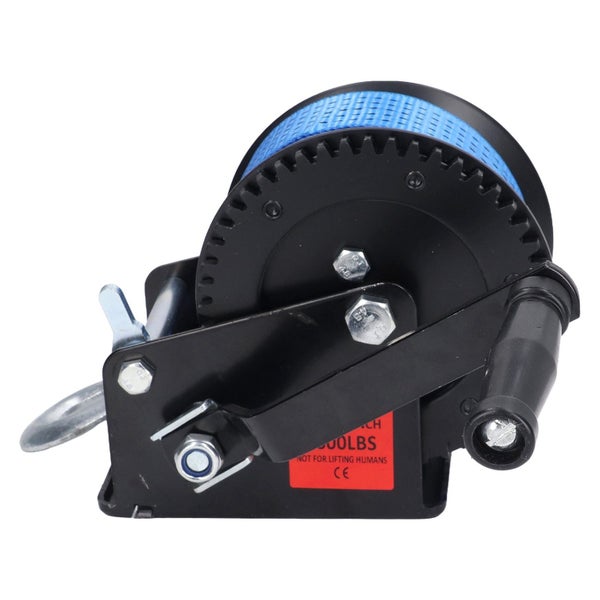 1600lbs trailer winch nylon strap winch 1600lbs Manual Winch with Nylon Strap Carousel 4