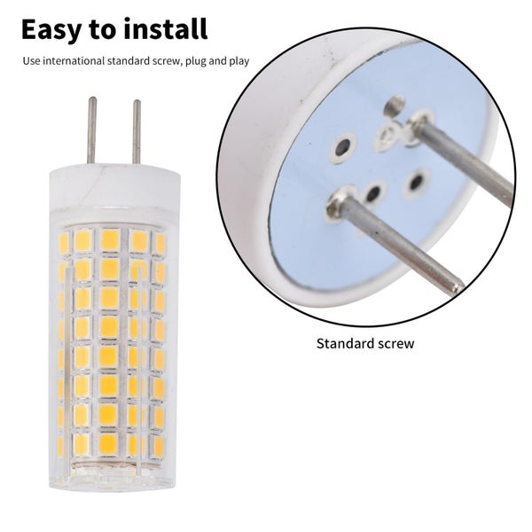 G8 Bulb LED Corn Lamp 1000LM 102LED Dimmable Light Bulb for Chandelier Ceiling Carousel 1