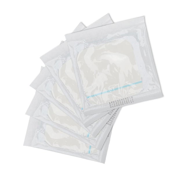 5pcs Hydrocolloid Dressing 4 X 4in Waterproof Carousel 5