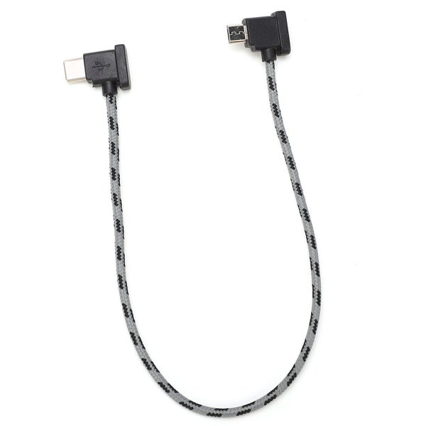 Right Angle Type C to Micro USB Data Cable Remote Controller Carousel 3