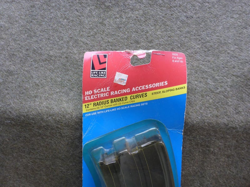 Unopened Life Like Racing HO Scale 12 Inch Radius Banked Curves Slot Car Track Carousel 2