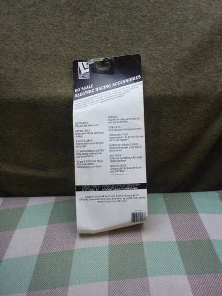 Unopened Life Like Racing HO Scale 12 Inch Radius Banked Curves Slot Car Track Carousel 4