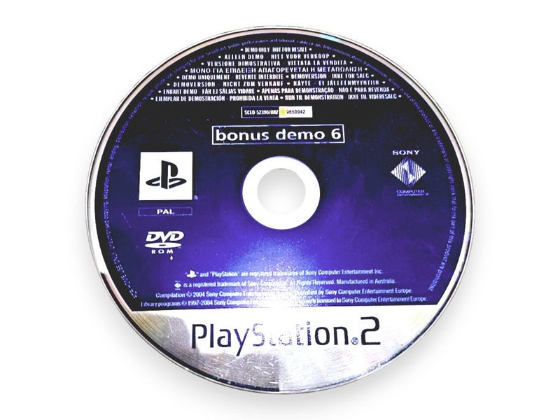 PlayStation 2 Bonus Demo 6 Disc (PS2 DEMO) Carousel 1
