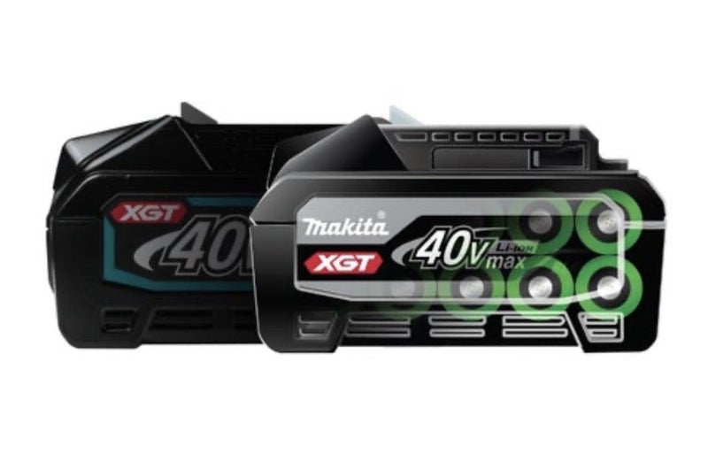 2x Genuine Original Makita XGT High Output Lithium Ion Battery 40V 4Ah Carousel 4