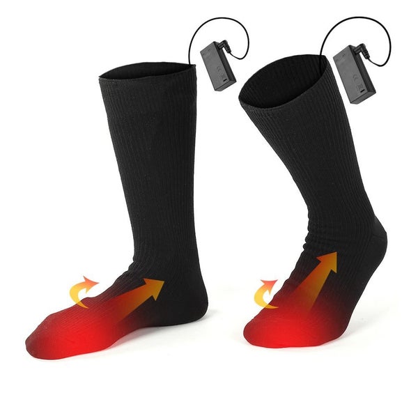 Electric Heated Socks Battery Winter Outdoor Skiing Warmth Thicken Socks Carousel 3