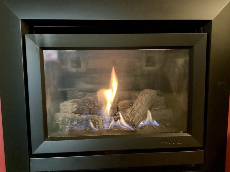 Escea inbuilt gas fire Carousel 1