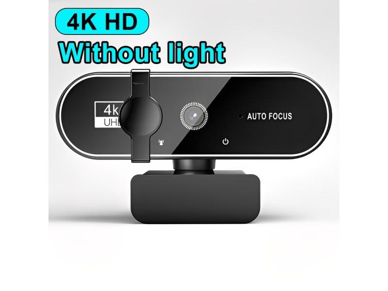 Full HD 1080P 2K 4K Webcam With Microphone For PC Laptop Carousel 1