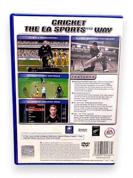 EA Sports Cricket 2005 (PS2) *COMPLETE* Carousel 3