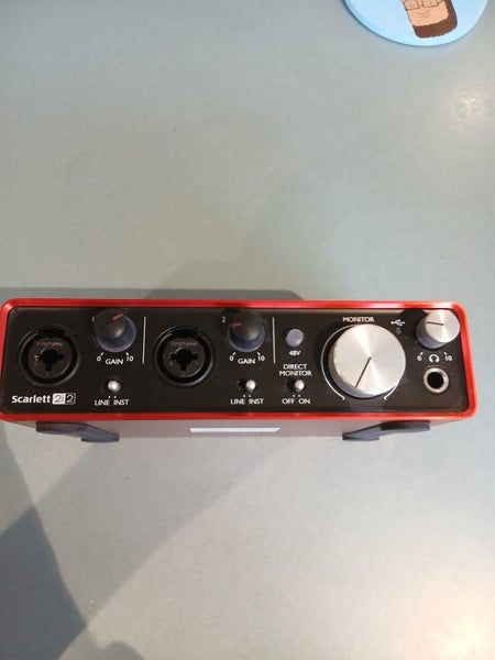 Focusrite Scarlett 2i2 Audio Interface Carousel 2