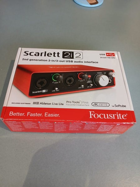Focusrite Scarlett 2i2 Audio Interface Carousel 6