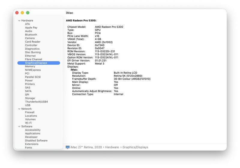 iMac 5K, 27-inch, 16GB RAM, 500GB SSD Carousel 6