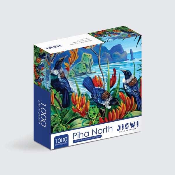 1000 Piece Jigsaw Puzzle - Piha North Carousel 1