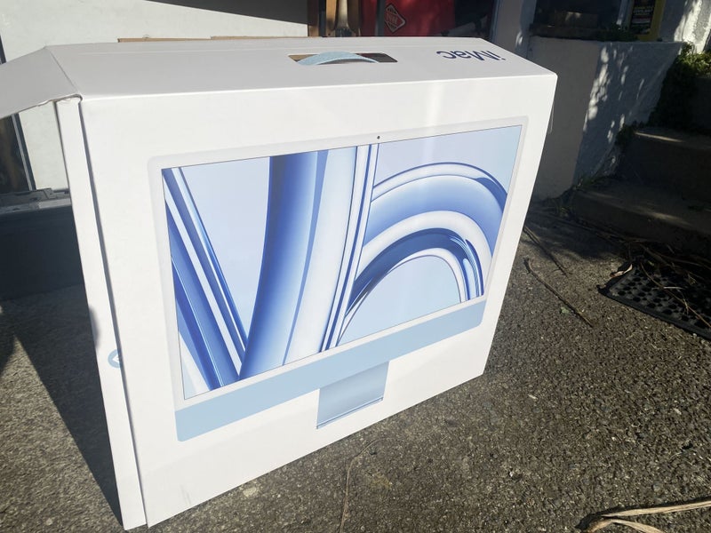 Apple iMac Blue 24 inch M1 - 512 SSD - 8 GB - 4 USB-C + ports FAULTY SCREEN Carousel 9
