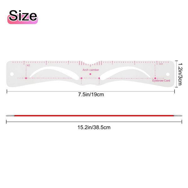 24pcs Eyebrow Stencil, Reusable Eyebrow Trimming Tool for Women, Eyebrow Te Carousel 8