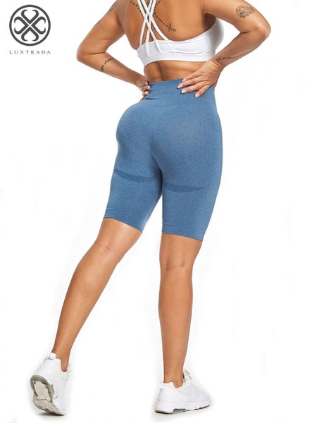 Women's Activewear Solid Workout Cycling Yoga Running High Waist Pants Bike Carousel 6
