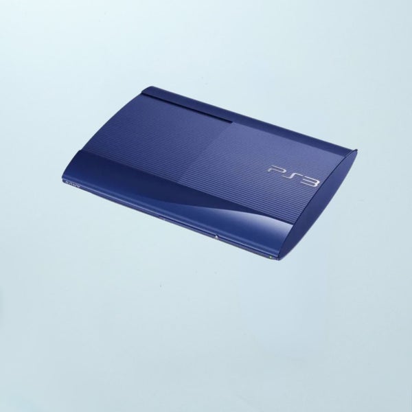 PlayStation 3 Super Slim Console - 500GB (Azurite Blue) Carousel 1