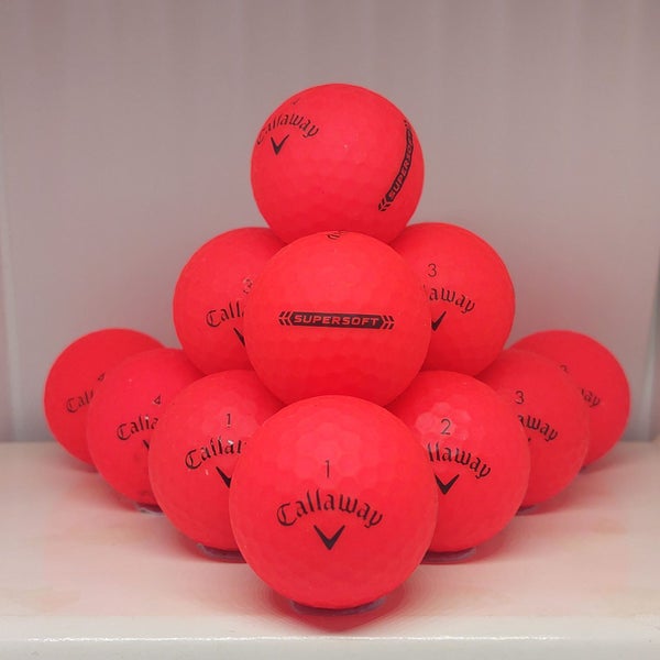 12 Callway Supersoft MATTE RED A+/A Grade Carousel 1