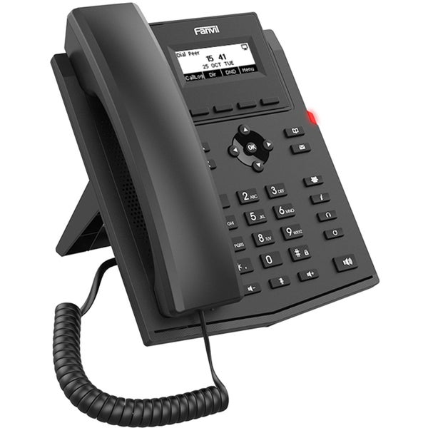 Fanvil X301P SIP phone - 2.3" with HD audio, dual 10/100 Mbps network ports & Carousel 3