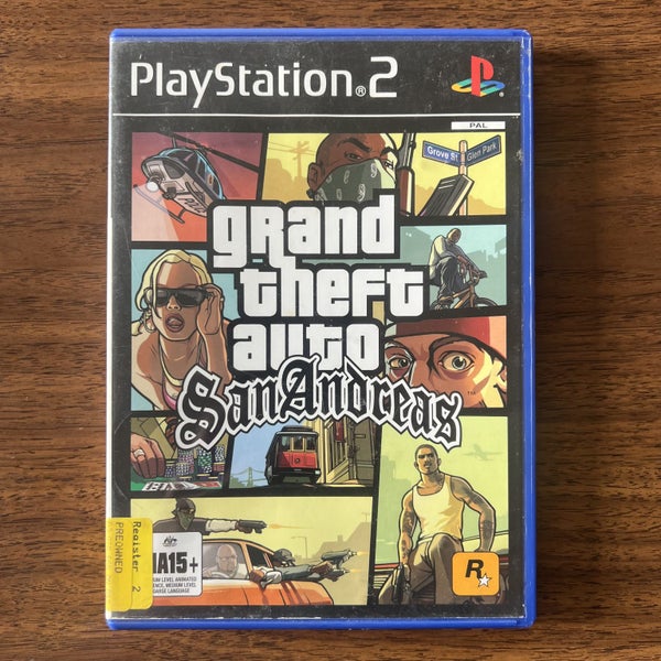 GTA San Andreas - PS2 *Complete with Map* Carousel 1