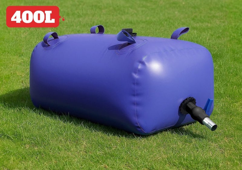 400L Water Bladder Bag Emergency Camping Container Large Foldable Portable Tank Carousel 1