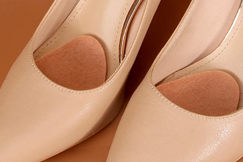 12Pcs Felt Forefoot Cushion Pad Oval Metatarsal Insoles for High Heels-Cuticolor Carousel 4